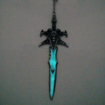 Chaveiro WoW Frostmourne Brilha no Escuro 