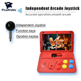 POWKIDDY A13 Mini Arcade Tela Retrátil de 10 Polegadas 3200 Jogos