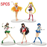 SAILOR MOON ACTION FIGURE kit com 5