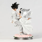 Goku e Chichi Casamento Dragon Ball Figure