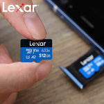 Micro Cartão SD Lexar Classe 10 Original Alta Performance 128GB 256GB 512GB 1TB