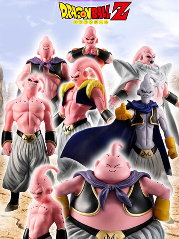 Conjunto Majin Boo - 8 pçs Action Figure