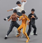 Boneco Bruce Lee Conjunto com 4 Unidades