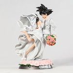 Goku e Chichi Casamento Dragon Ball Figure