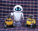 Robô Wall-E e EVE Pixar Disney Miniatura Boneco